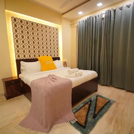 Luxury 3Bhk Service Apartment -Golf Course Road, Gurgaon Exterior photo